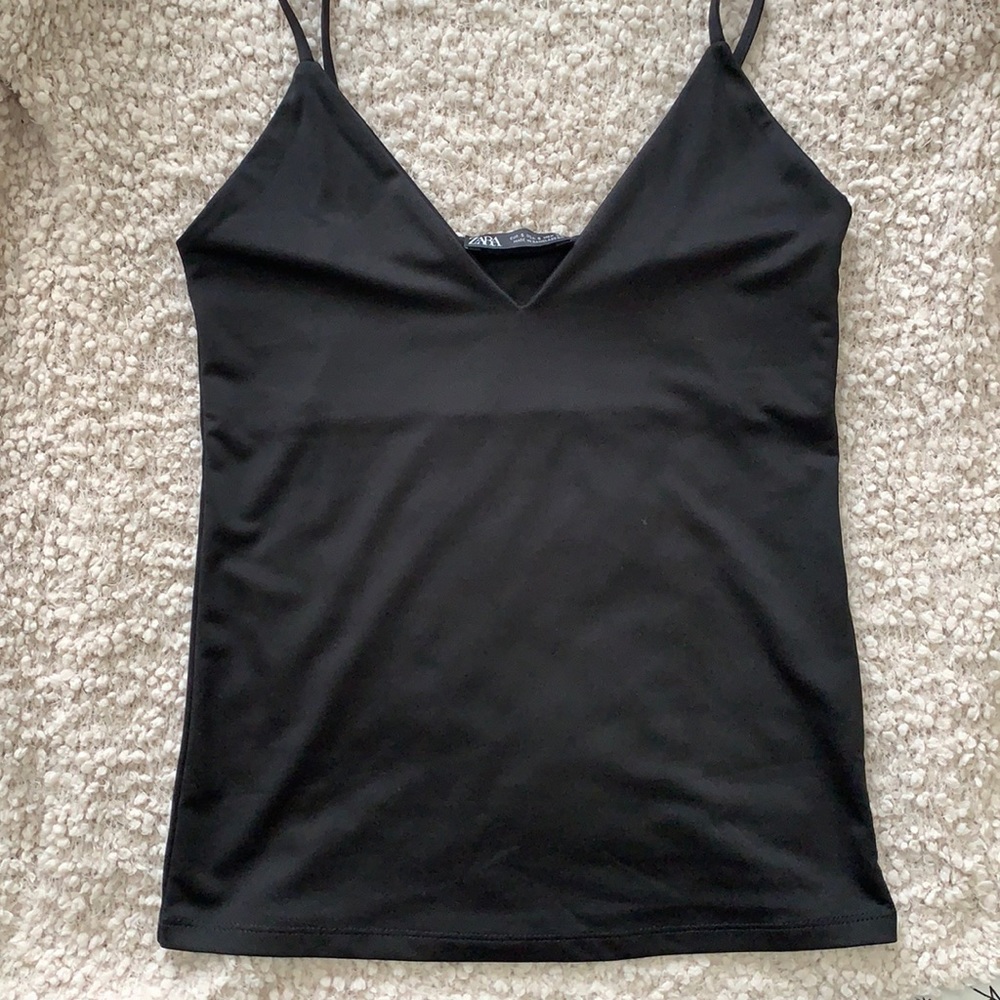 Zara Black Tank Top
